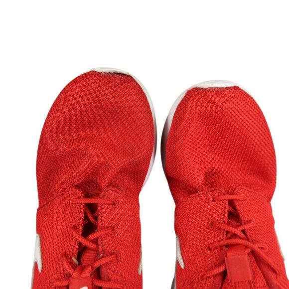 Nike Shoes Kids 7 Sneaker Roshe One Running Athletic Trainer Red White Youth Boy - Picture 7 of 14
